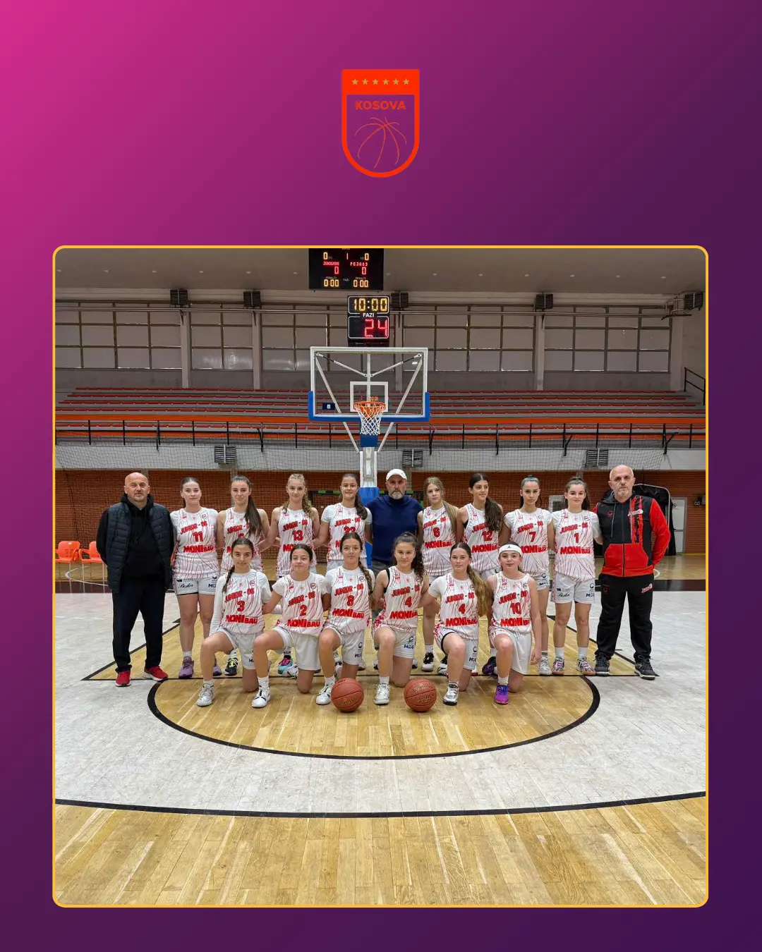  Junior 06 - Kampione e Ligës U16 Femrat